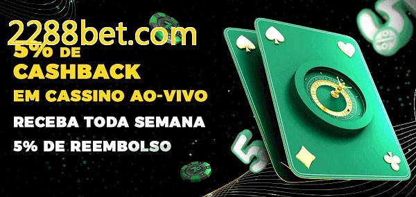 Promoções do cassino ao Vivo 2288bet.com